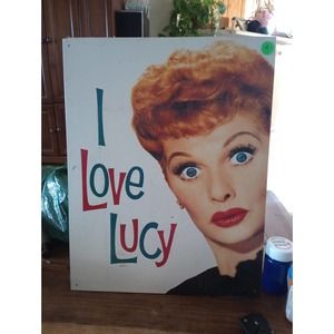 I Love Lucy Vintage Metal Sign